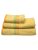 Πετσέτα πενιέ Stripes Yellow Sunshine Home Μπάνιου (70×140)