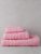 Πετσέτα πενιέ Dory 15 Pink Sunshine Home Μπάνιου (80×150)
