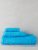 Πετσέτα πενιέ Dory 2 Turquoise Sunshine Home Μπάνιου (80×150)